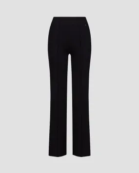 Women's black viscose trousers BOGNER Jaime 16727812-26