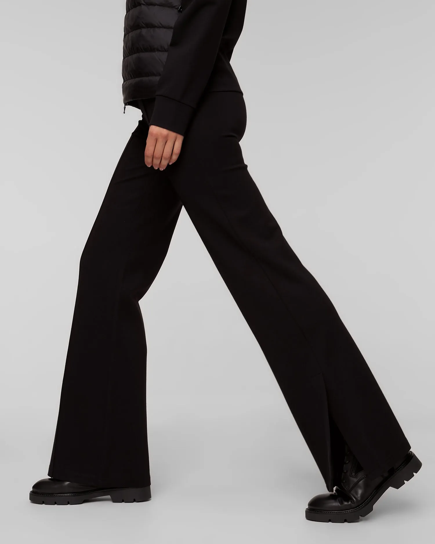 Women's black viscose trousers BOGNER Jaime 16727812-26