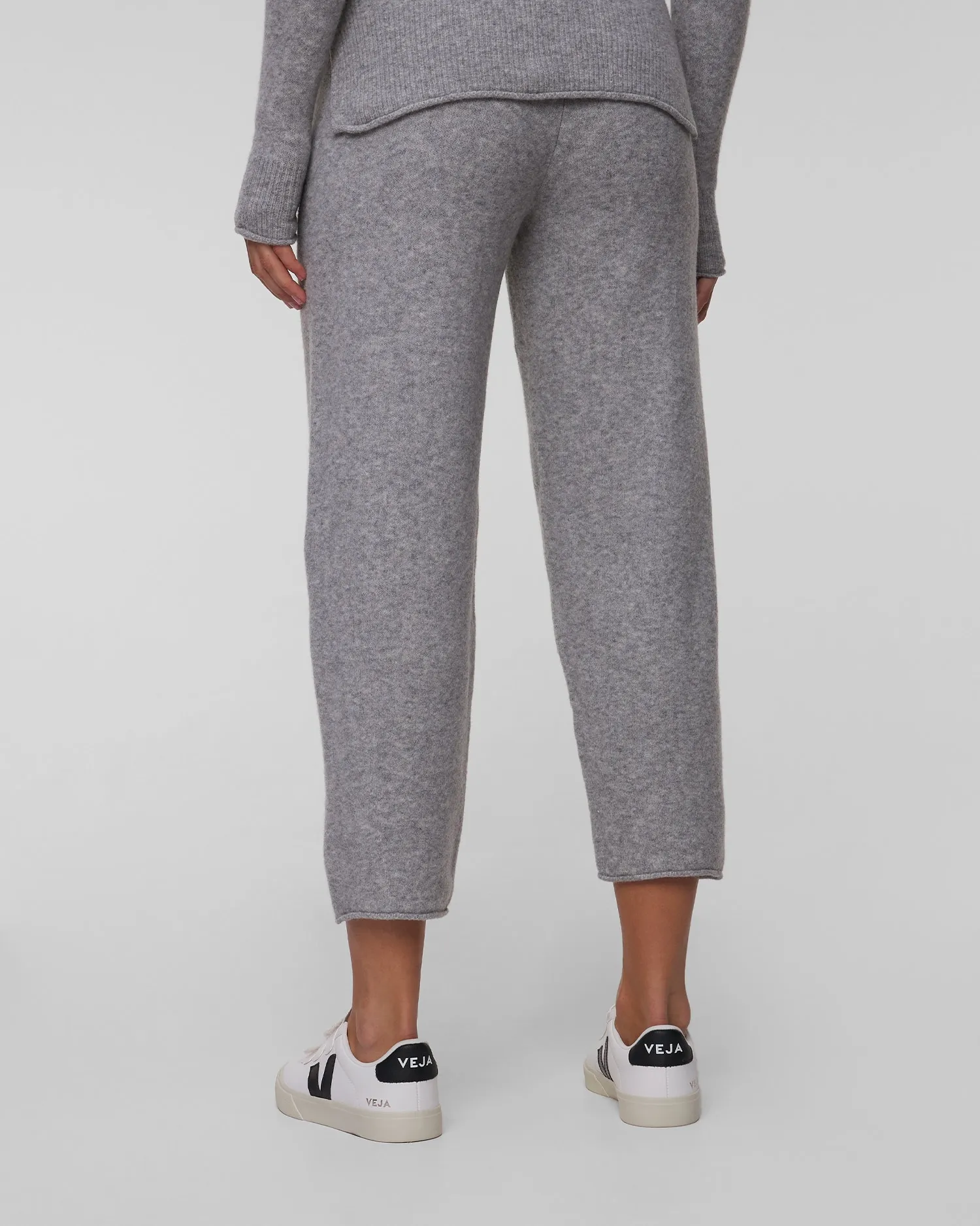 Women’s grey knitted trousers Deha D12205-43800