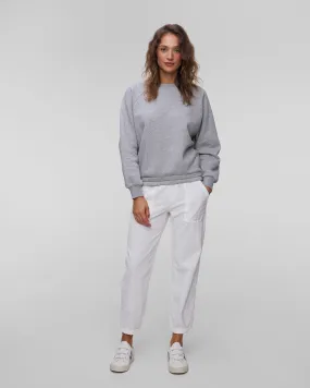 Women’s white corduroy trousers Deha A00585-18001