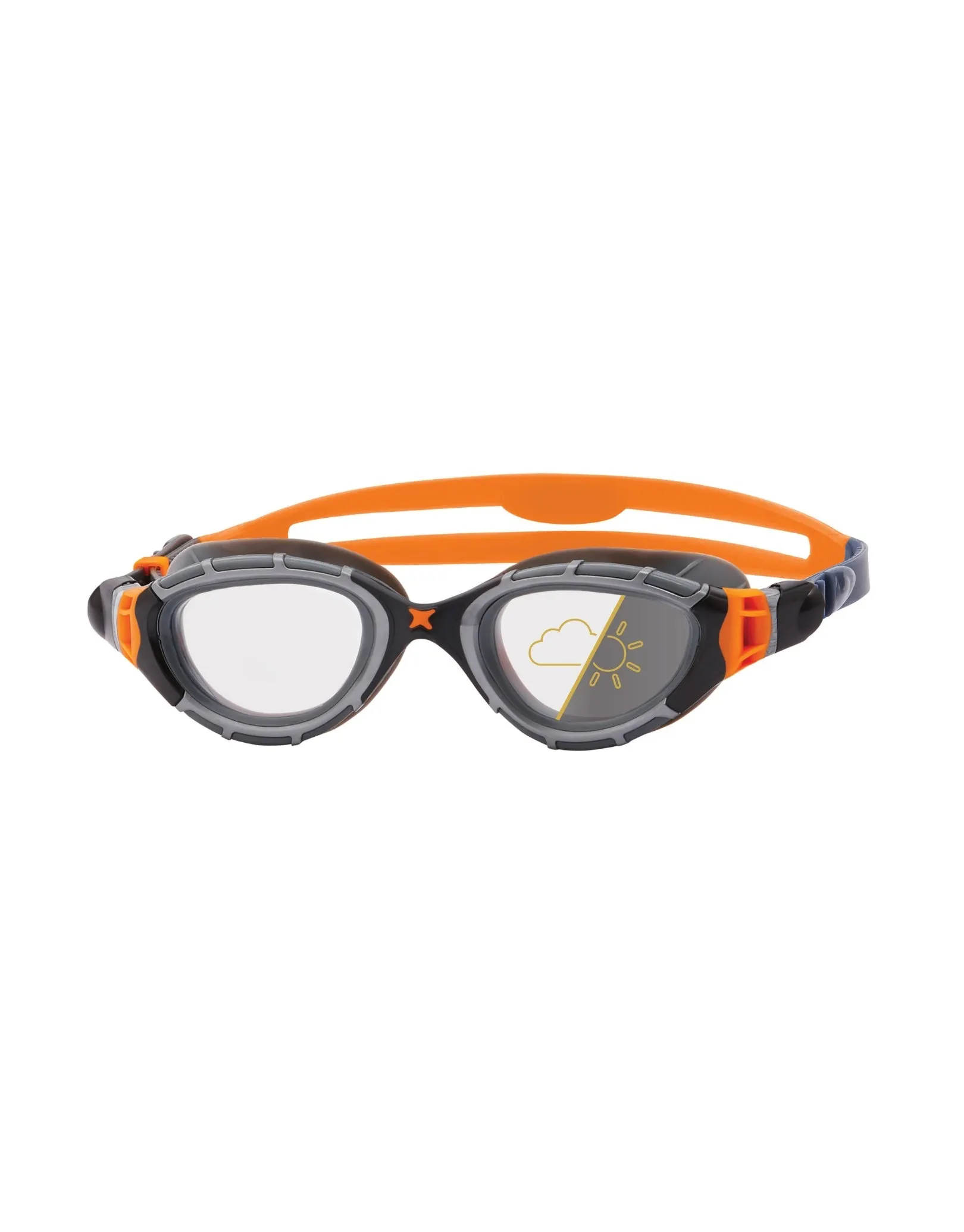 Zoggs Predator Flex Reactor Swim Goggles - Photochromic Lens